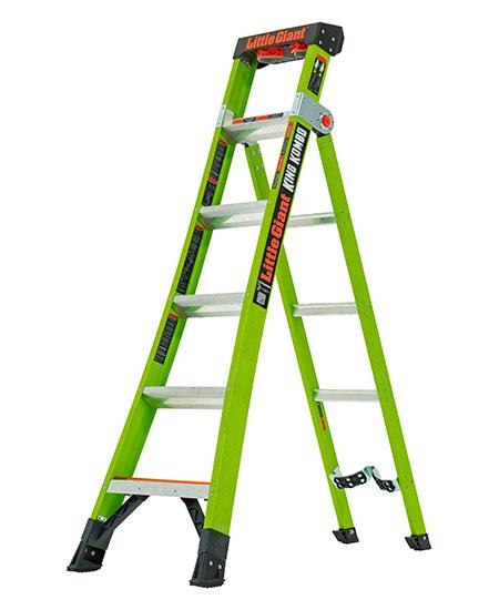 KING KOMBO INDUSTRIAL 6' 3-IN-1 LADDER - Tagged Gloves